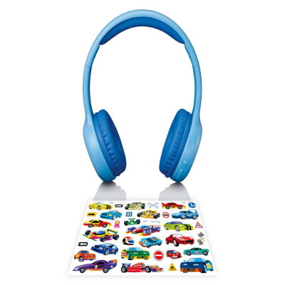 Lenco HPB-110 Blue - Headphones για Παιδιά